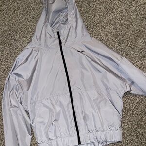 Reebok Silver Hooded Jacket